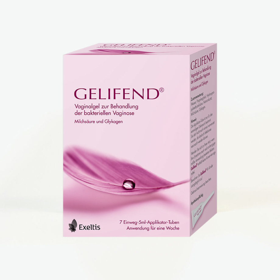 GELIFEND - Vaginalgel zur Behandlung der bakteriellen Vaginose von Exeltis
